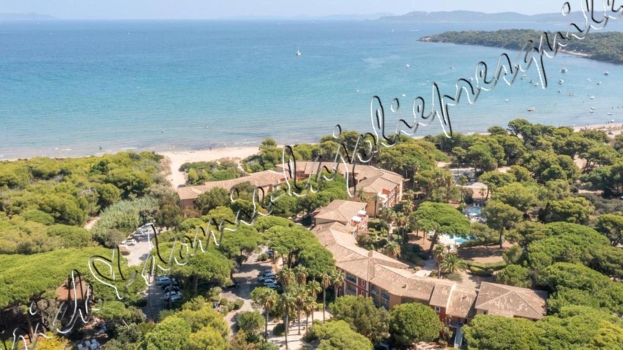הייר Magnifique Parc De La Presqu'Ile Avec Piscine Et Plage Face A Porquerolles ! מראה חיצוני תמונה